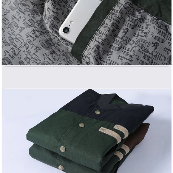 MEN'S AUTUMN/WINTER CASUAL JACKETZ - Picture 11 of 16